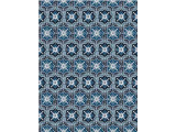 Alfombra Vinilica  Q-Carpet Ischia Blu